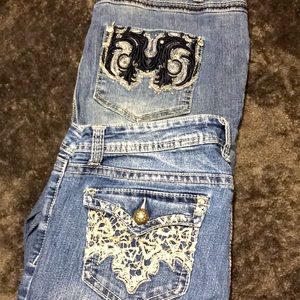 Four pair of size 14 jeans